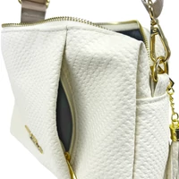 Kép 7/7 - Zellia Női Oldaltáska Zlb210 Beige - Crown -