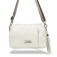 Kép 2/6 - Zellia Női Oldaltáska Zlb210 Világos Beige - Shiny -