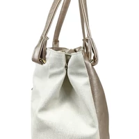 Kép 4/7 - Zellia Női Válltáska Zlb248 Beige-Arany - Pearl-Brw -