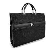 Kép 2/5 - Zellia Női Kézi-Aktatáska Zv2101 Fekete - Diamond -