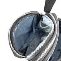 Kép 7/8 - Zellia Női Oldaltáska Zvn25004 Fekete - Crystal -