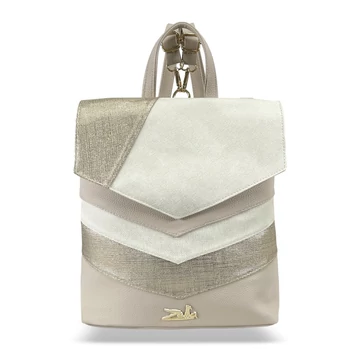 Zellia Női Hátizsák 24031 Beige-Arany - Ch-Pearl -