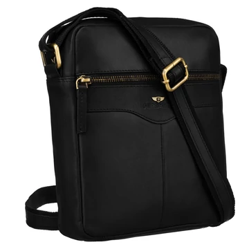 Peterson Férfi Bőr Oldaltáska Ptn 711-Opu-4703 Black - Black