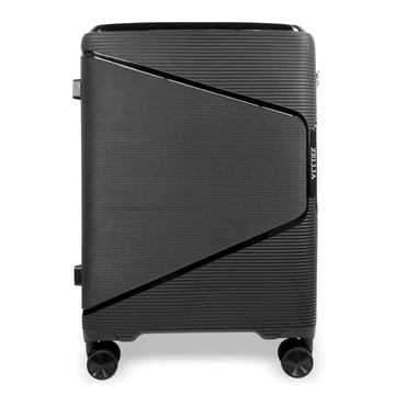Zellia Polipropilén Bőrönd Ppb088 - Fekete S Méret - 55 X 40 X 20 Cm