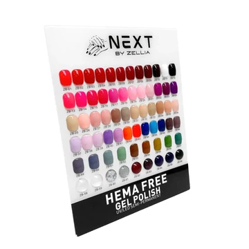 Next By Zellia Gél Lakk Szín Paletta 66 Db- Színnel