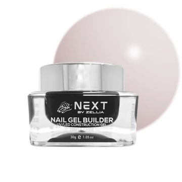 Next By Zellia Gel Builder / Epítő Zselé 30G - Hema Free - Zgb-007 - Oyster Pearl