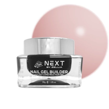 Next By Zellia Gel Builder / Epítő Zselé 30G - Hema Free - Zgb-008 - Blush