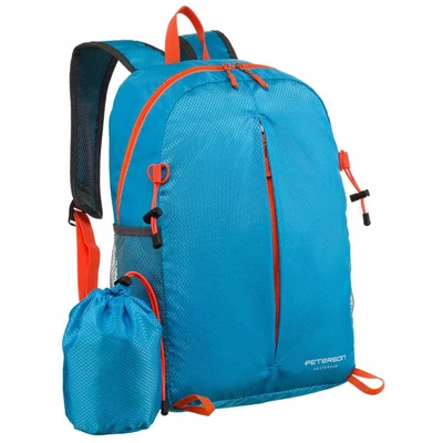 Peterson túra hátizsák ptn 23006-6663 l.Blue/orange - türkiz kék - vízlepergetős -