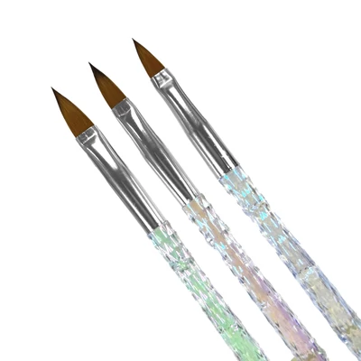 Porcelán Ecset Szett - 3 Db - 83811