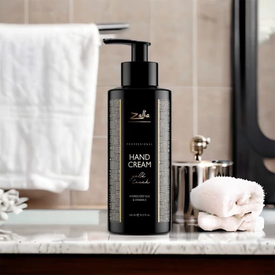 Zellia Gold Touch - Silk Hand Cream 240Ml