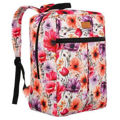 Rovicky Hátizsák | Kézipoggyász - Mintás - R-Pl-01-0415 S12 - 40 X 25 X 20 Cm - Csillámnos