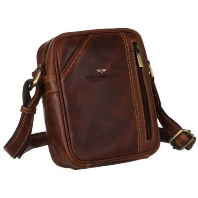 Peterson Férfi Oldaltáska Ptn Tb-8023-Com-4931 Cognac