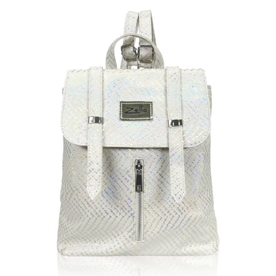 Zellia Női Hátizsák Td22013 Beige - Színes Hologram -