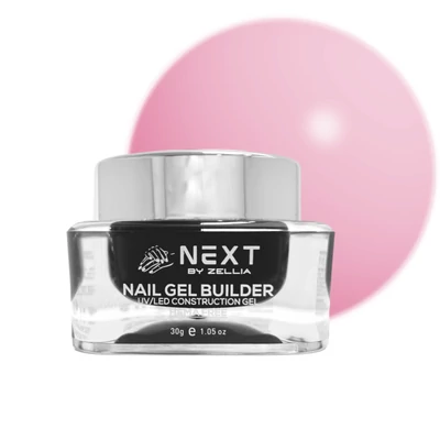 Next By Zellia Gel Builder / Epítő Zselé 30G - Hema/Tpo Free - Zgb-010 - Salmon