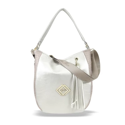 Zellia Női Válltáska Zlb180 Portofiino Beige - Platina