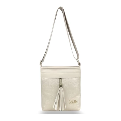 Zellia Női Oldaltáska Zlb199 Beige-Arany - Rimini-2 -