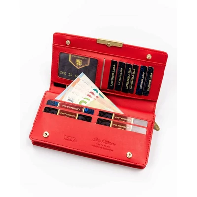 Peterson Női Pénztárca Ptn 005-Ys-9727 Red