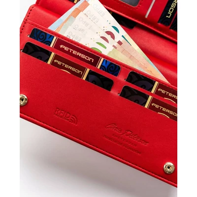 Peterson Női Pénztárca Ptn 005-Ys-9727 Red