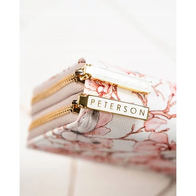 Peterson Női Pénztárca Ptn 007-F8-7869 Beige Flower 03