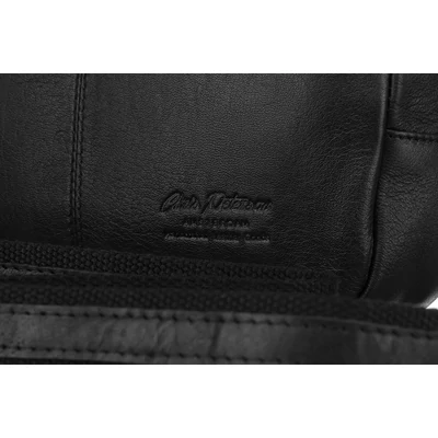 Peterson Férfi Bőr Oldaltáska Ptn 013-Ndm-7487 Black - Fekete