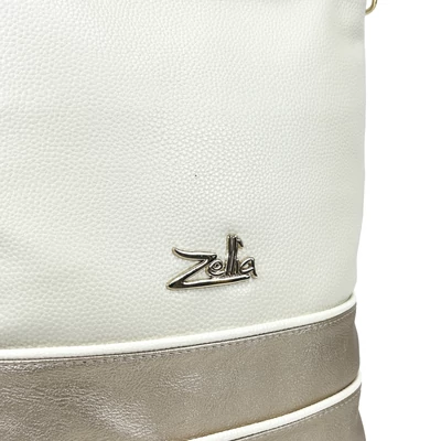 Zellia Női Válltáska/Kézitáska 21026 Beige-Arany - Brw -