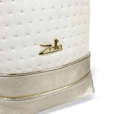 Zellia Női Válltáska/Kézitáska 21026 Beige-Arany - Ss -