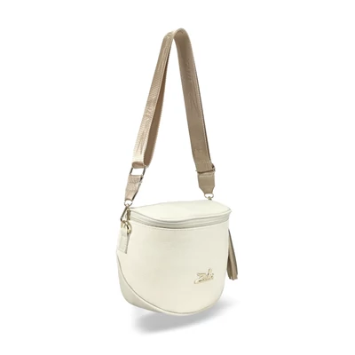 Zellia Női Oldaltáska 21028 Világos Beige - Shiny -