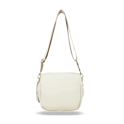 Zellia Női Oldaltáska 21028 Világos Beige - Shiny -