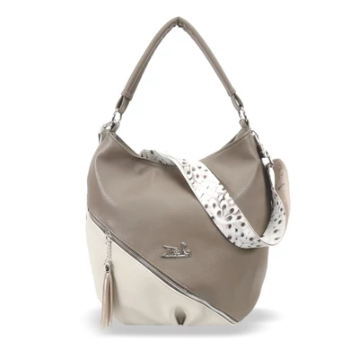 Zellia Női Válltáska 22010 - Next C. Peacock - Beige-Taupe