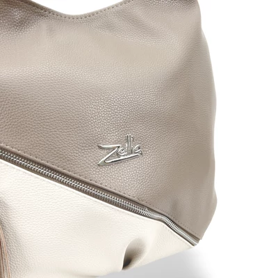 Zellia Női Válltáska 22010 - Next C. Peacock - Beige-Taupe