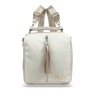 Zellia Női Hátizsák 22112 Beige-Arany - Pearl -