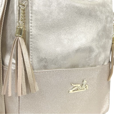 Zellia Női Válltáska/Hátizsáká Alakítható 22199 Arany - Monaco-Diamond -