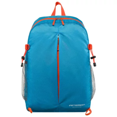 Peterson túra hátizsák ptn 23006-6663 l.Blue/orange - türkiz kék - vízlepergetős -