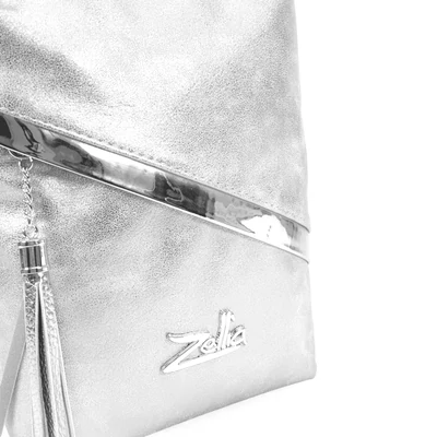 Zellia Női Oldaltáska 23012 Ezüst - Monaco -