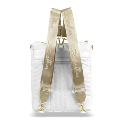 Zellia Női Hátizsák 23137 - Fehér-Arany-Beige - Ss -
