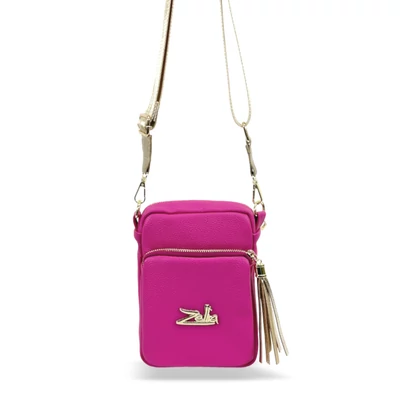Zellia Női Oldaltáska 24054 Magenta - Arany K. -