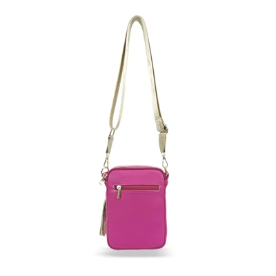 Zellia Női Oldaltáska 24054 Magenta - Arany K. -