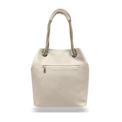 Zellia Női Válltáska 24056 Beige-Arany - Gold Leaf -