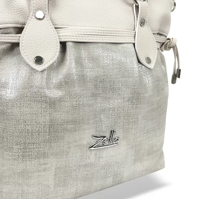 Zellia Női Válltáska 24112 Beige-Arany - Ch -