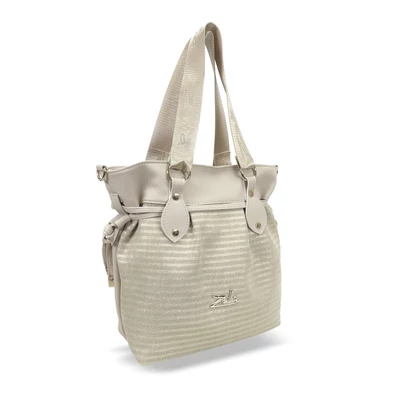 Zellia Női Válltáska 24112 Beige-Arany