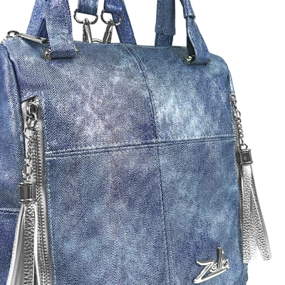 Zellia Női Hátizsák 24122 Jeans Blue - Kék