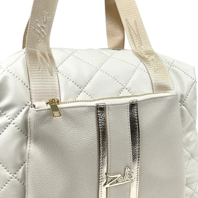 Zellia Női Sporttáska 24128 Beige Matt - Steppelt -