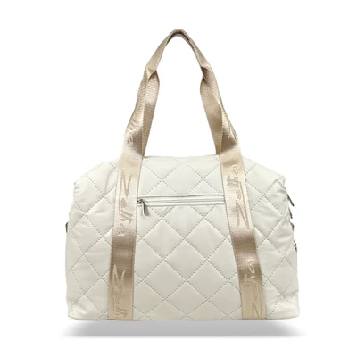 Zellia Női Sporttáska 24128 Beige Matt - Steppelt -