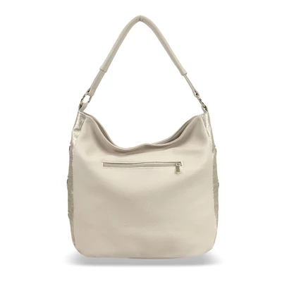 Zellia Női Válltáska 24151 Beige-Arany - Ch -