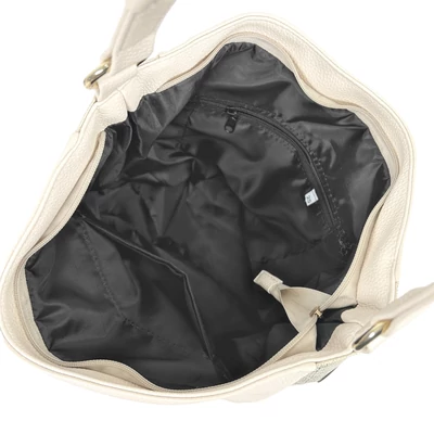 Zellia Női Válltáska 24151 Beige-Arany - Pearl -