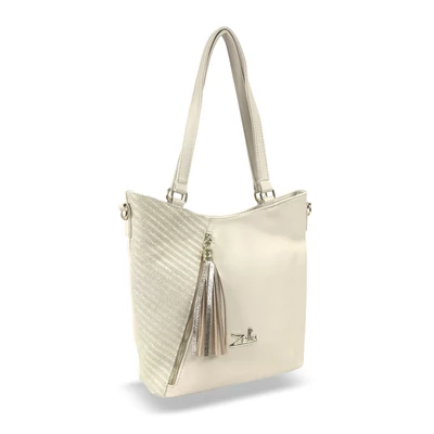 Zellia Női Válltáska 24167 Beige-Arany