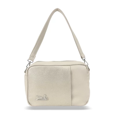 Zellia Női Oldaltáska 25013 Beige-Arany