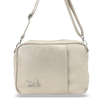 Zellia Női Oldaltáska 25013 Beige-Arany