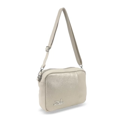 Zellia Női Oldaltáska 25013 Beige-Arany