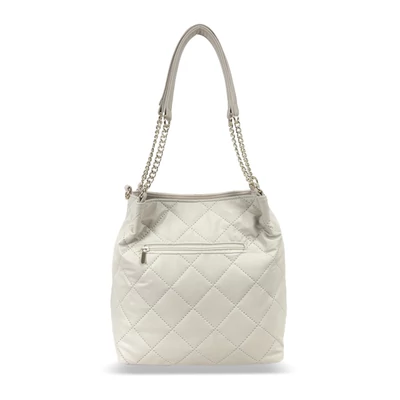 Zellia Női Válltáska 25025 Beige Matt - Steppelt -